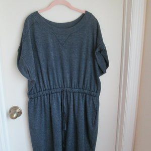LANE BRYANT FRENCH TERRY NAVY CASUAL Dress